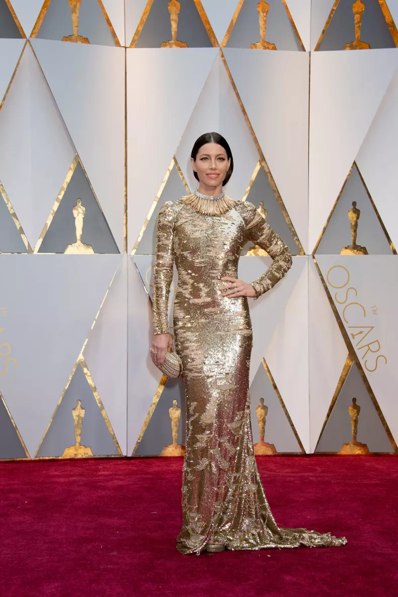 Jessica Biel - rochie KaufmanFranco