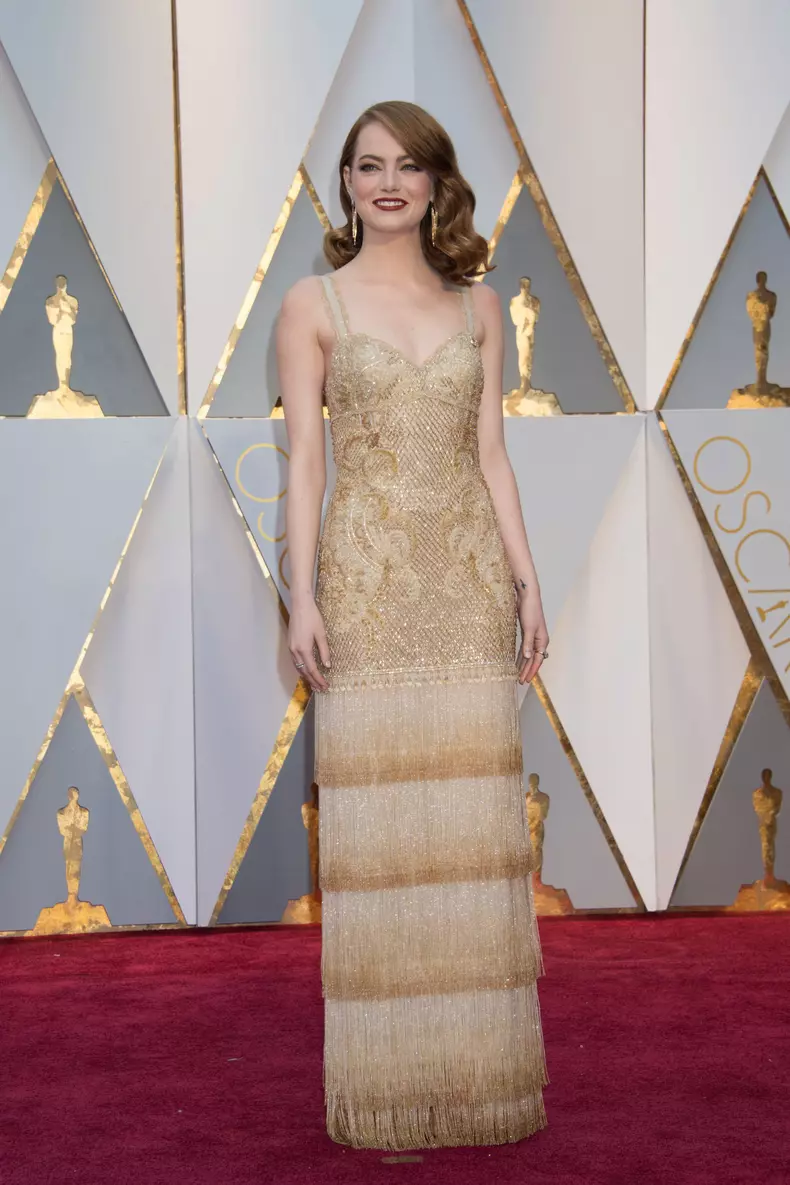 Emma Stone - rochie Givenchy Haute Couture
