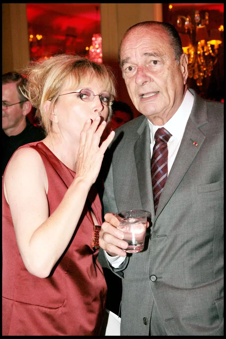 Claude, fiica cea mică a lui Jaque Chirac