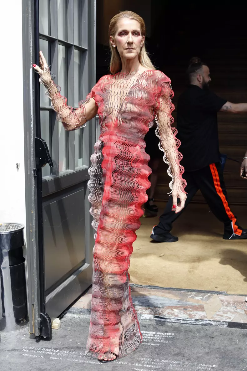 Celine Dion Seen Out And About In Paris