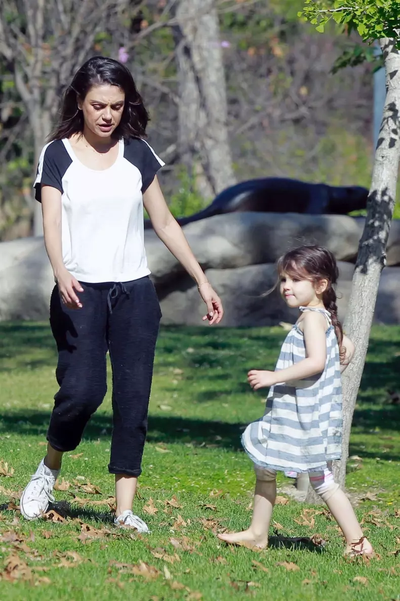 *EXCLUSIVE* Ashton Kutcher connects with his inner child while at the park with his kids