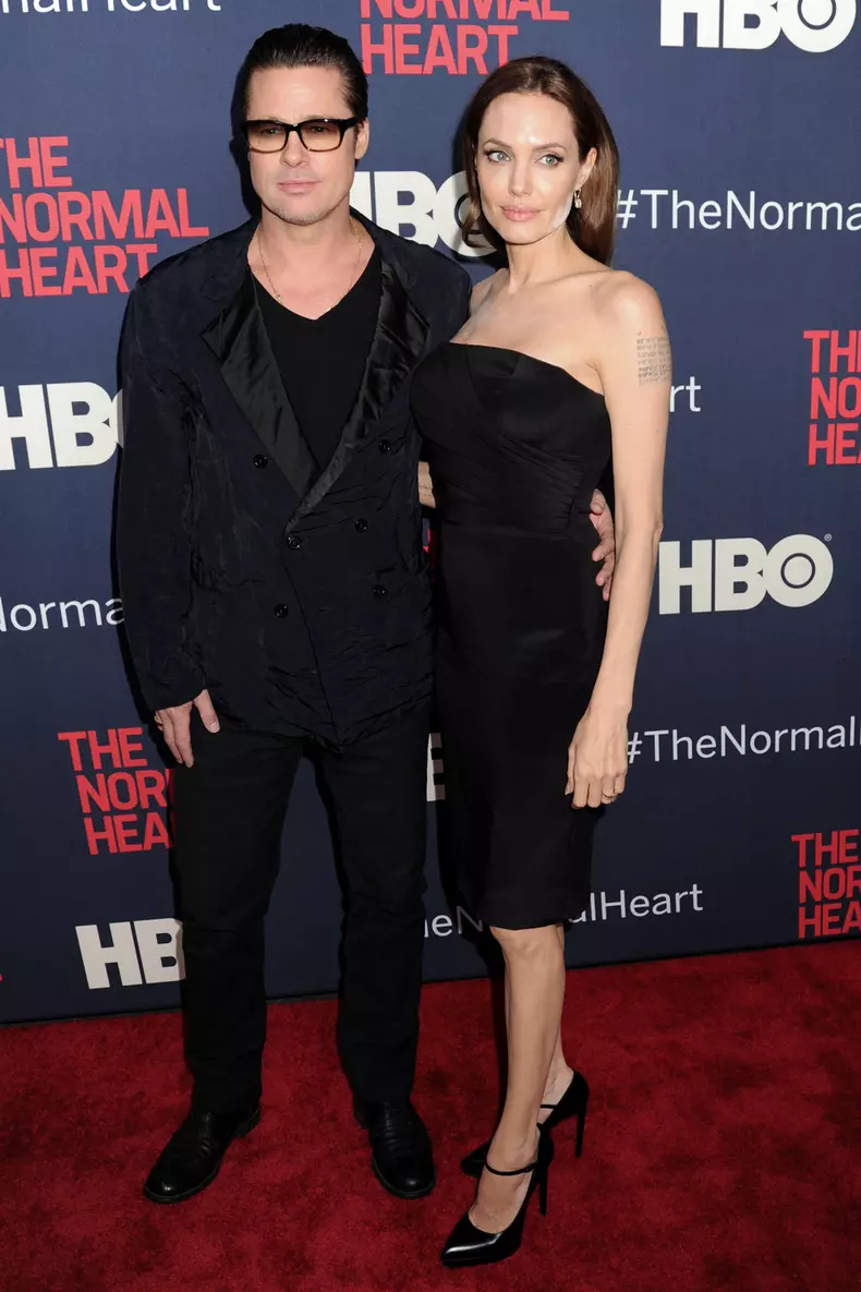 (FILE) Angelina Jolie talks Brad Pitt divorce: "I felt a deep and genuine sadness"