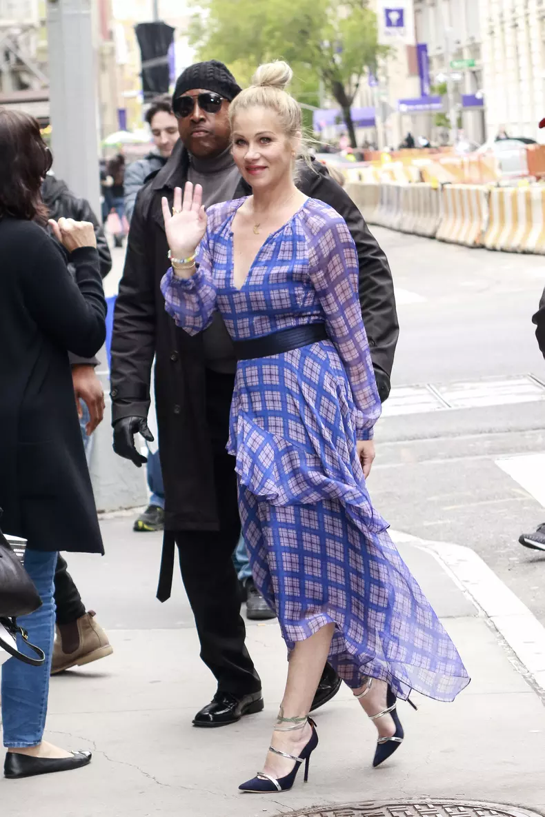 Christina Applegate at Build Series