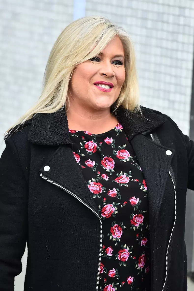 Samantha Fox and Mum Spotted At The ITV Studios