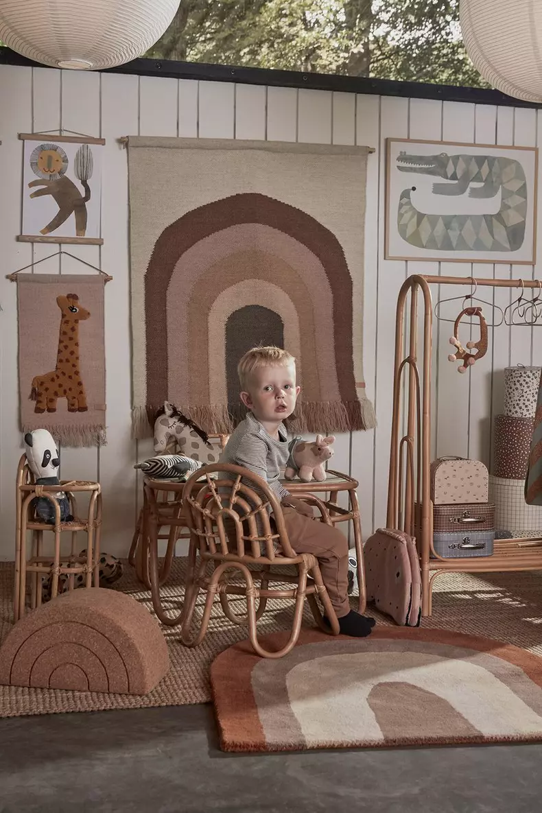 decoratiune de perete rainbow