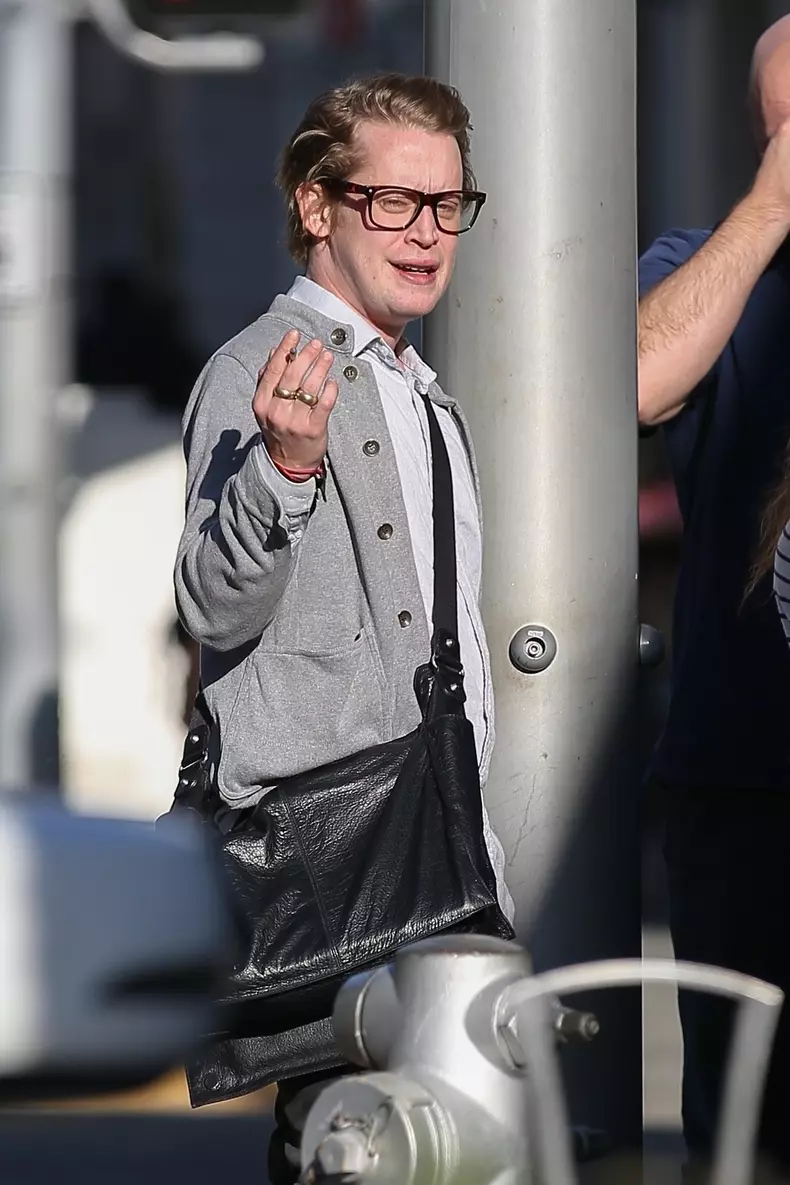*EXCLUSIVE* Macaulay Culkin enjoys a sunny afternoon in Beverly Hills