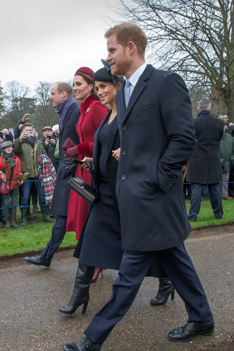 Christmas Day church service, Sandringham, Norfolk, UK - 25 Dec 2018
