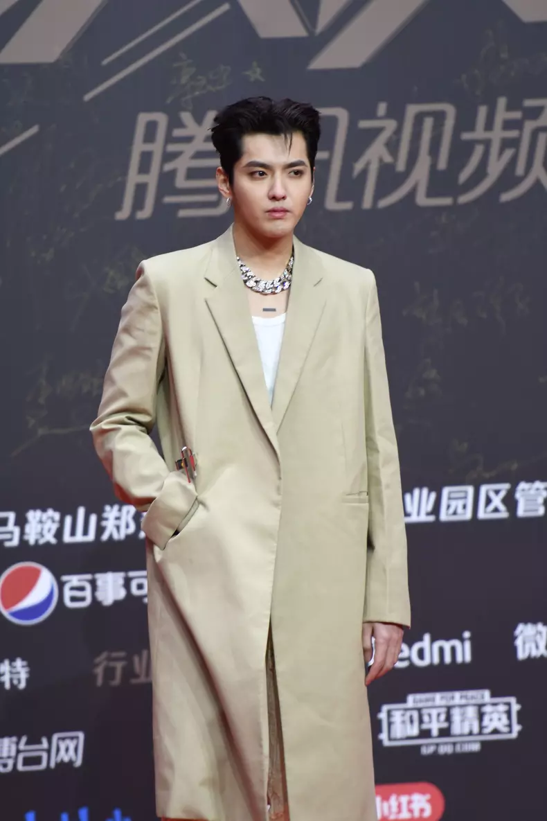 Kris Wu at the 2020 Tencent Video Star Awards