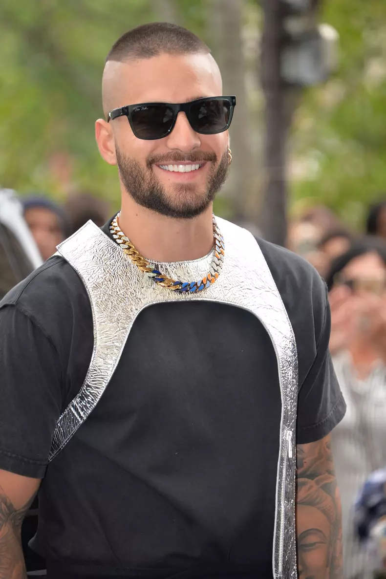 Arrivées au défilé de mode Hommes printemps-été 2020 "Louis Vuitton" à Paris