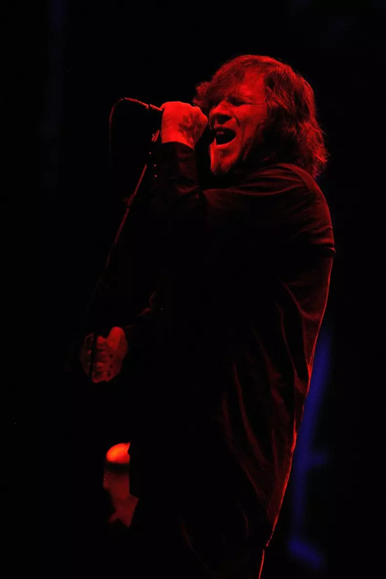 BARCELONA, SPAIN - DEC 8: Mark Lanegan performs at Primavera Club Festival on December 8, 2012 in Barcelona, Spain.