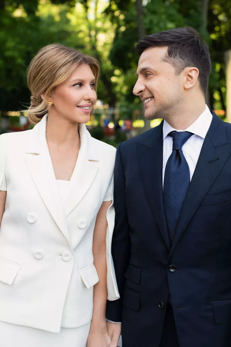 President Zelenskyy And Wife File Photos