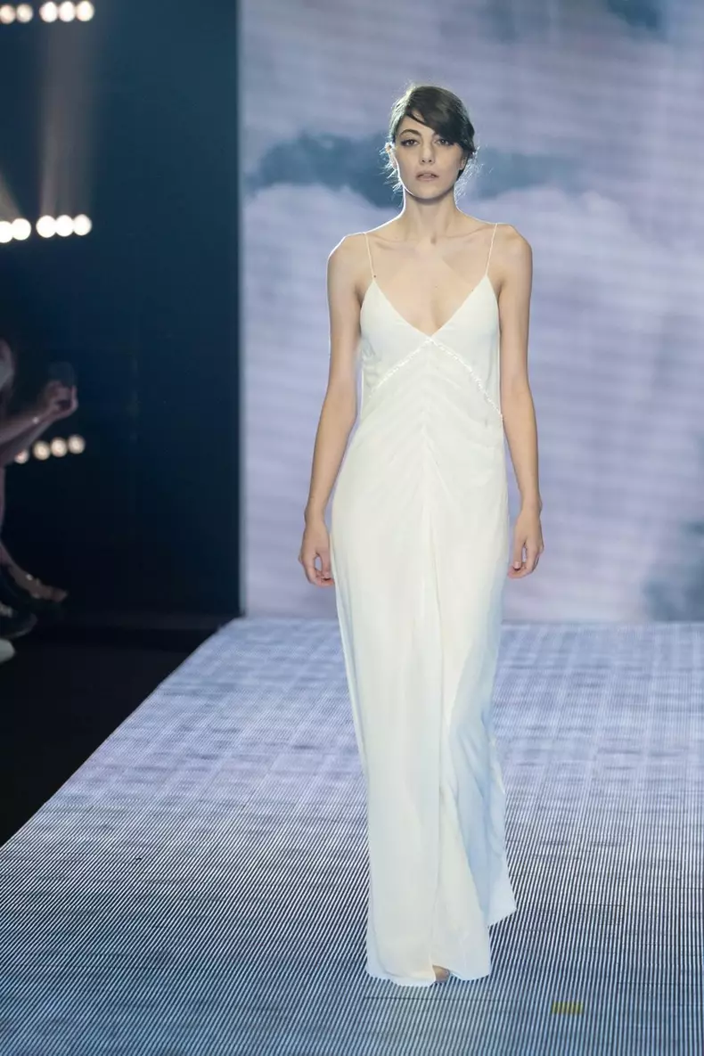 Rome, Italy, July 14,2022 - Gretel Z. fashion show with model on catwalk, during "Altaroma - Roma Fashion Week" in "Ex Caserma Guido Reni" in Rome. Credits: Luigi de Pompeis/Alamy Live News