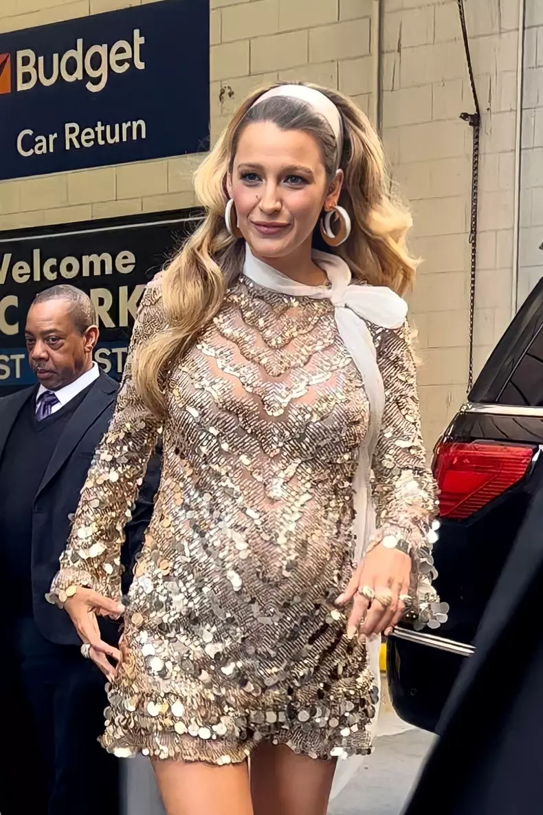 *EXCLUSIVE* Blake Lively Exits Forbes Summit After Announcing Fourth Pregnancy