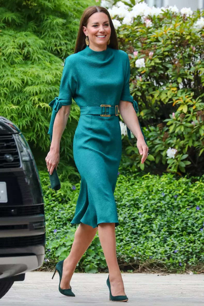 *NO UK* Duchess Of Cambridge  Arrives To Present The Queen Elizabeth II Prize For British Design