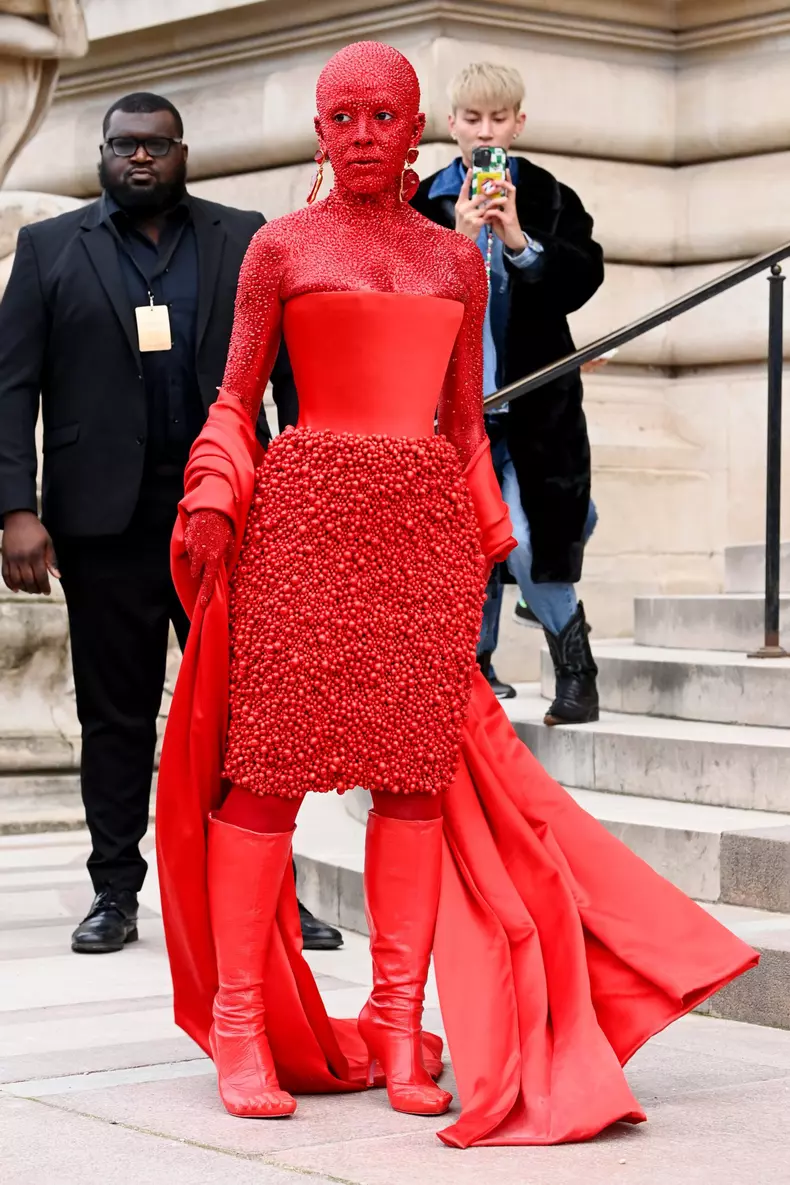Schiaparelli show, Arrivals, Haute Couture Fashion Week, Paris, France - 23 Jan 2023