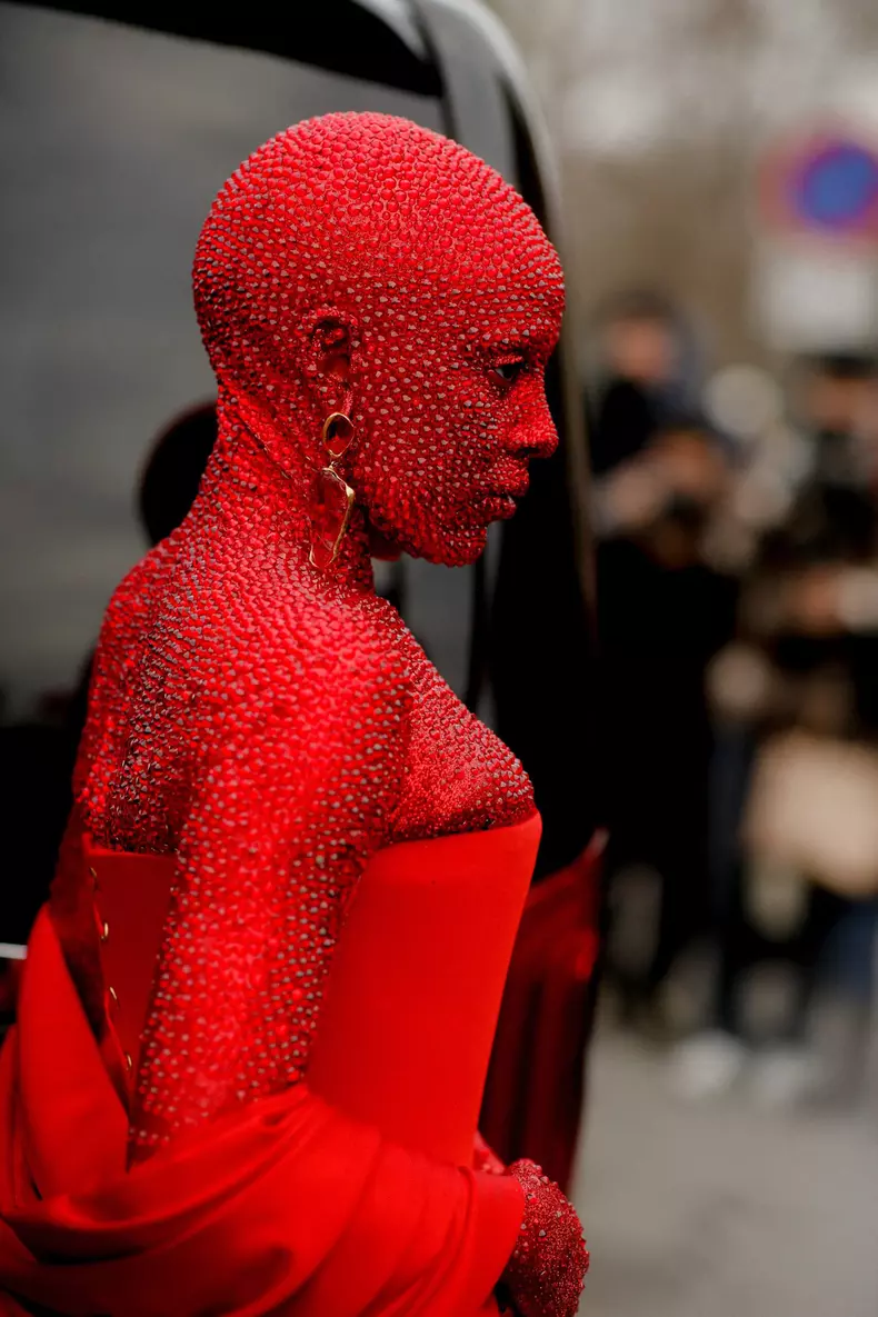 PFW - Street Style, Paris, France - 23 Jan 2023