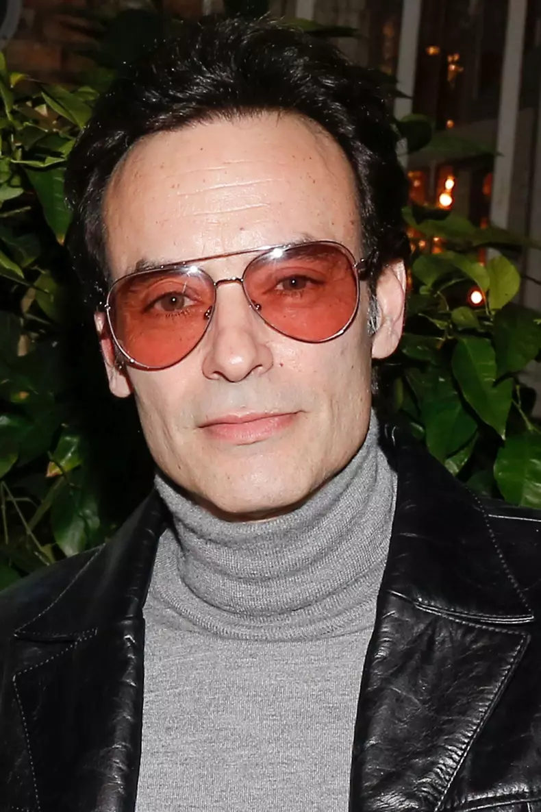 Anthony Delon strolling down in Paris