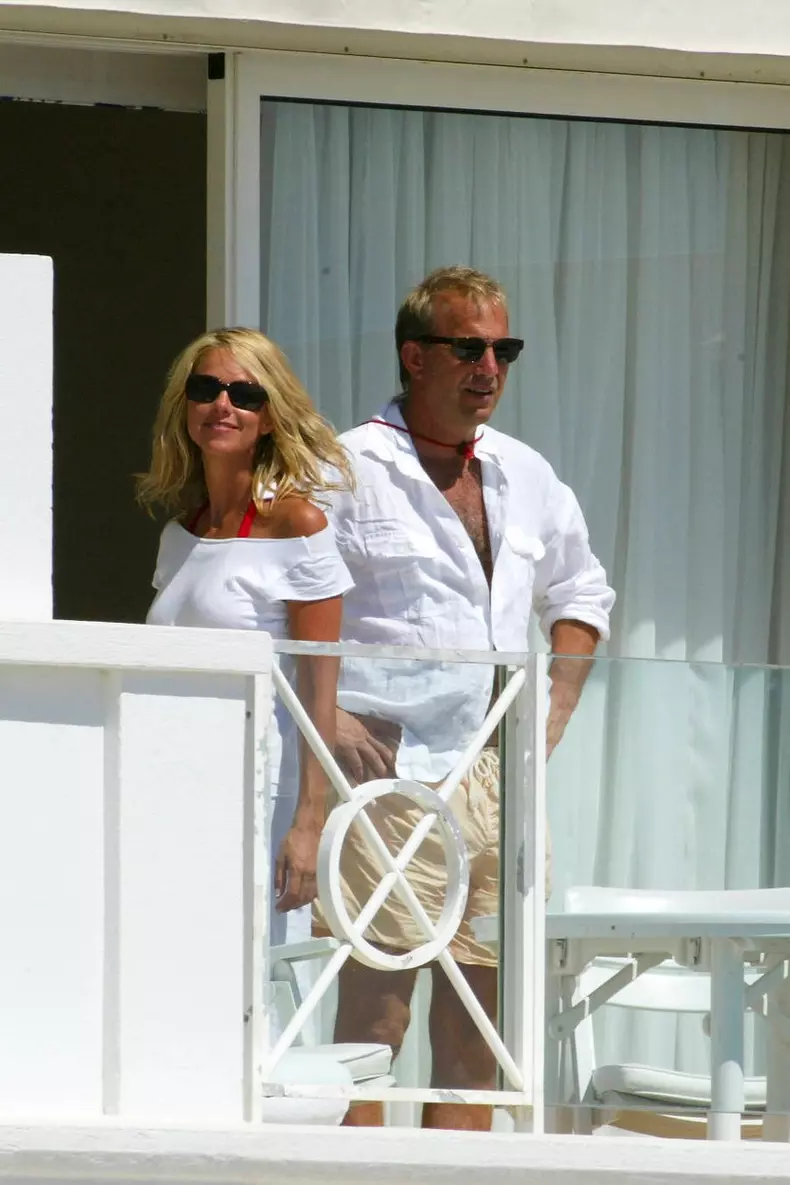 FILE - Kevin Costner divorced his wife Christine Baumgartner after 18 years of marriage.