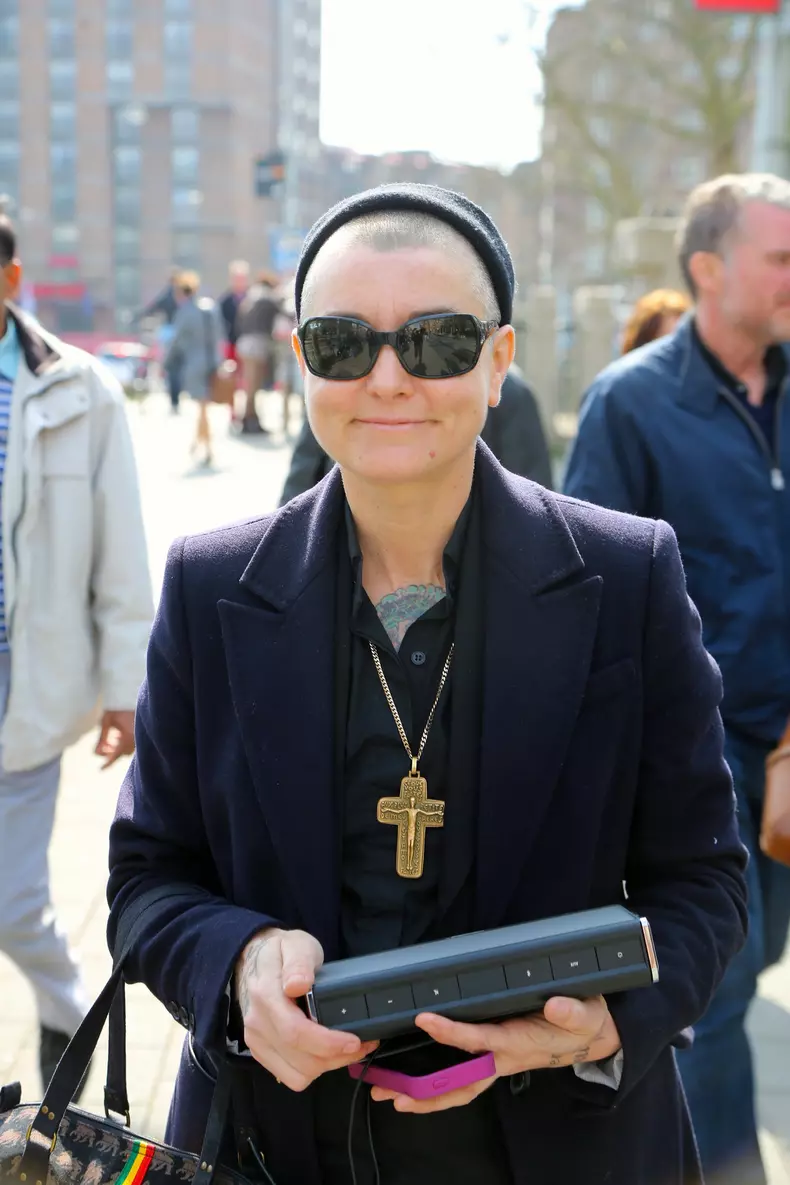 Excl: Sinead O'Connor out in Amsterdam