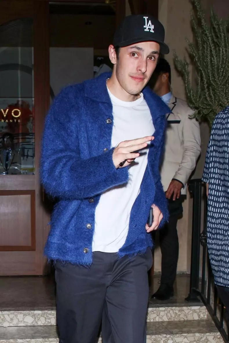*EXCLUSIVE* Ariana Grande's hubby Dalton Gomez exits dinner separate from her in West Hollywood