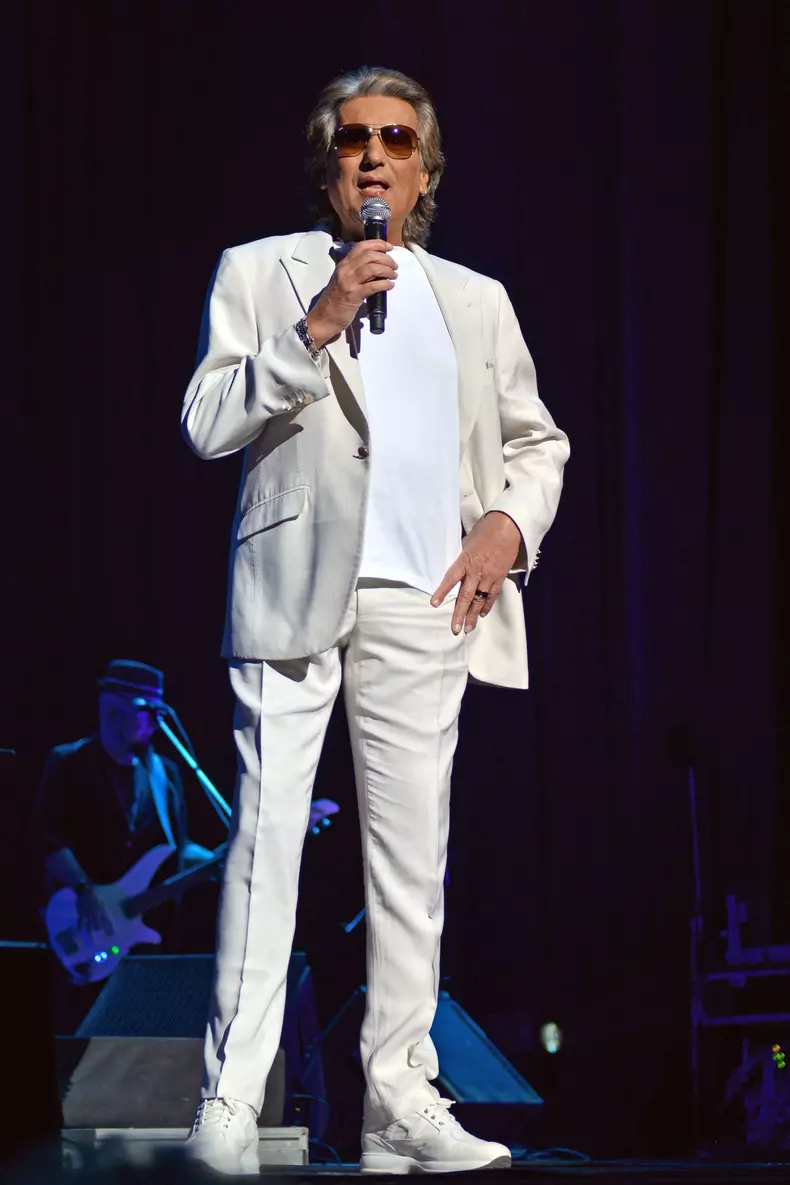 Toto Cutugno gibt ein Konzert in St.Petersburg