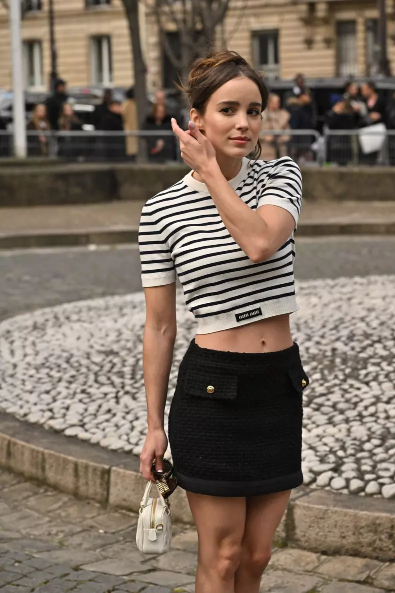 PFW Miu Miu Outside Arrivals
