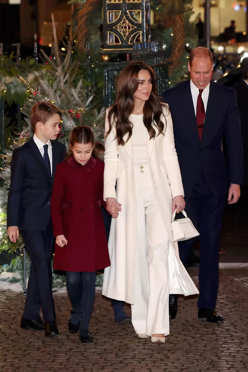UK Royals at Christmas carol service in London