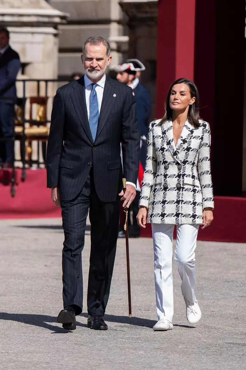 Royals At Preside Over The Bicentenary Of The National Police - Madrid