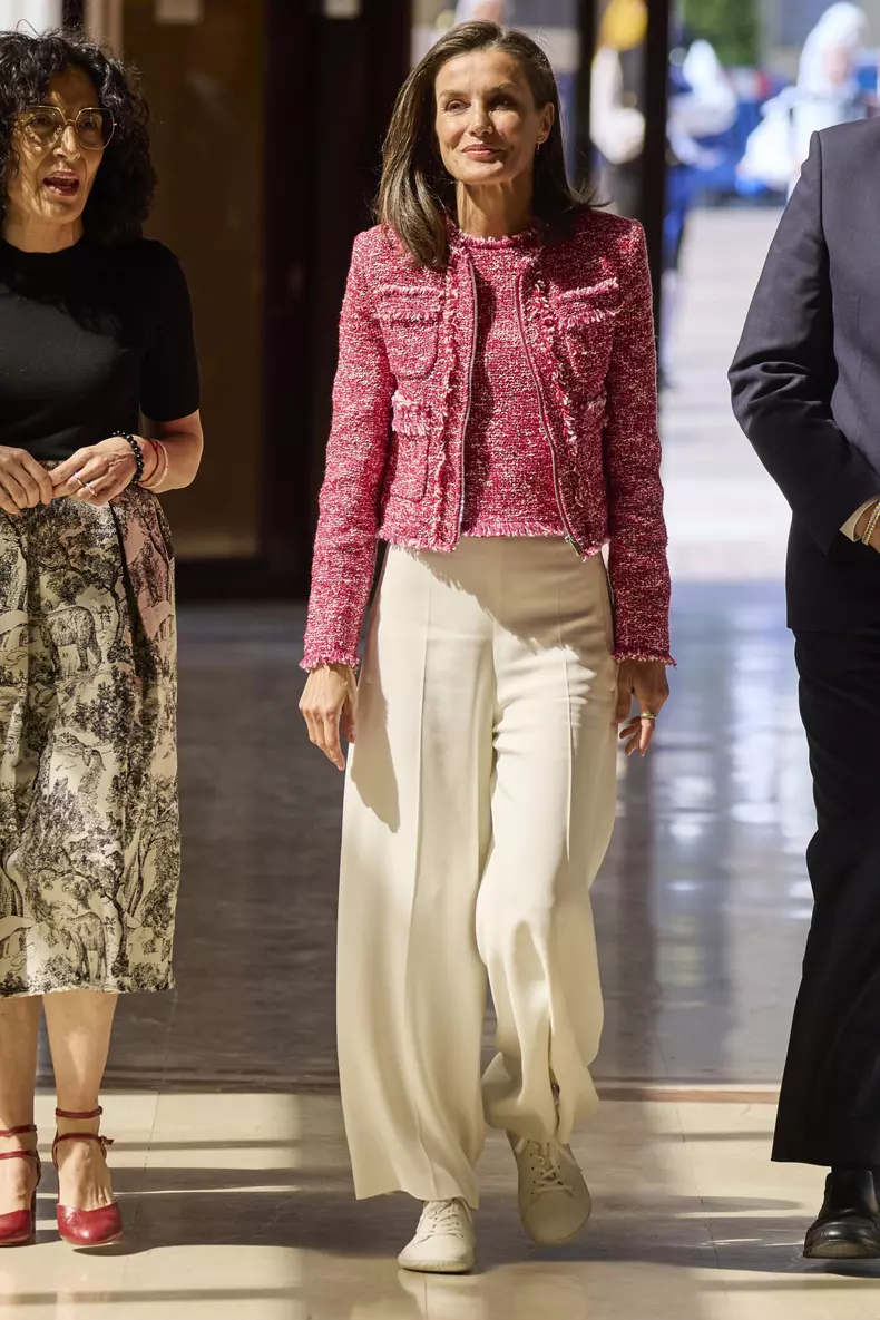 Queen Letizia At World Red Cross Red Crescent Day Event