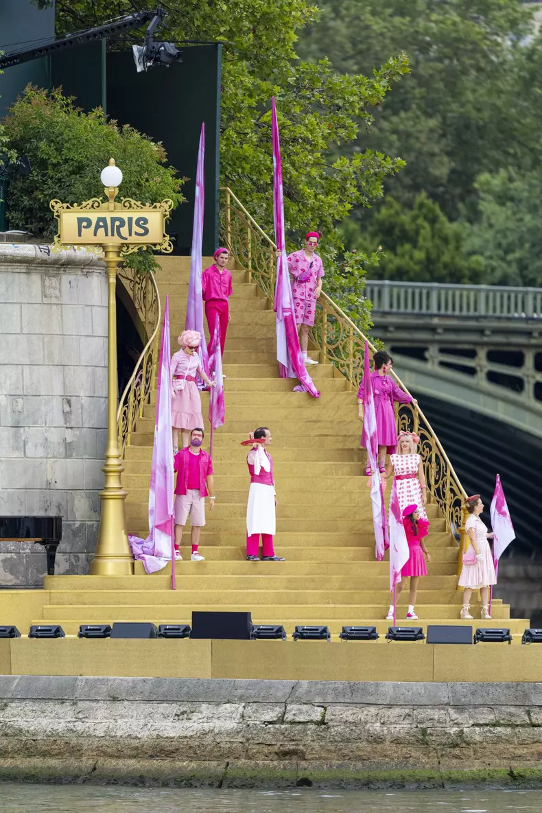 Cérémonie d'ouverture des Jeux Olympique (JO) de Paris 2024