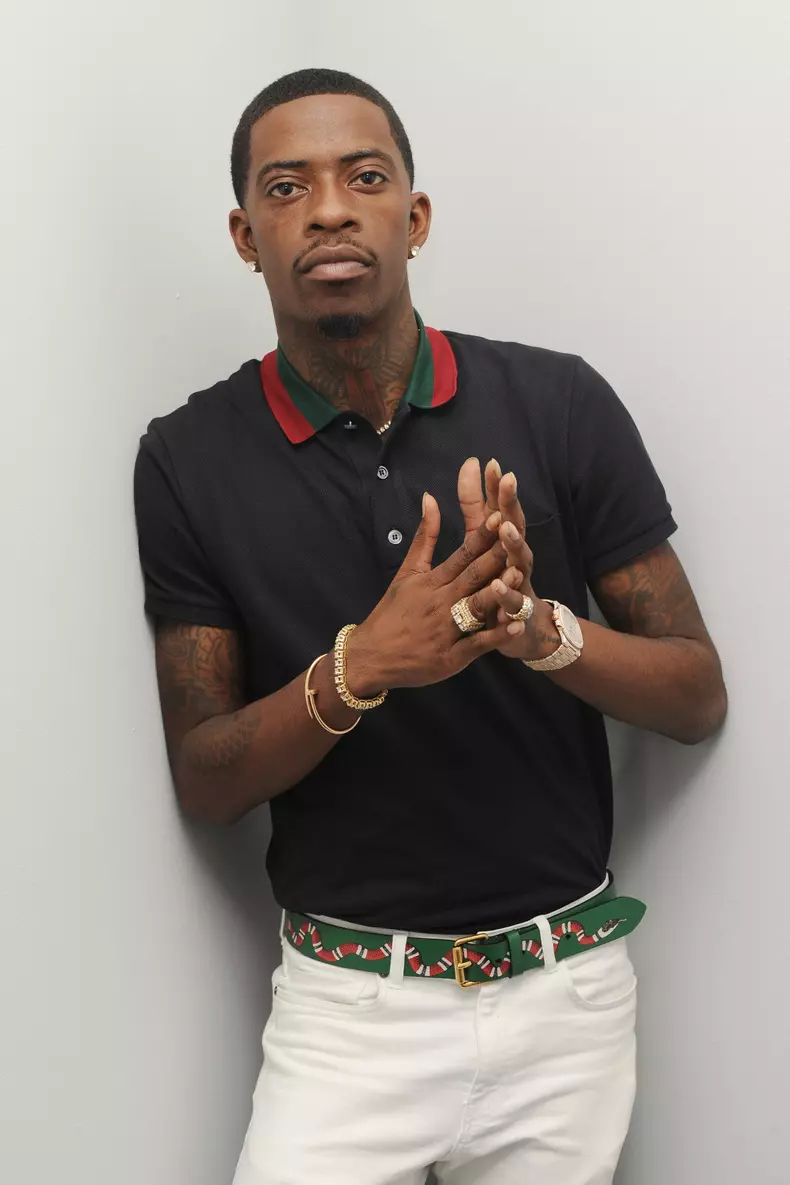 FORT LAUDERDALE, FL - MAY 08: Rich Homie Quan visits iHeart Radio Station 103.5 The Beat on May 8, 2017 in Fort Lauderda