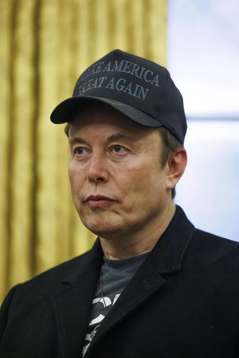 US President Trump Meets with Elon Musk in Oval Office