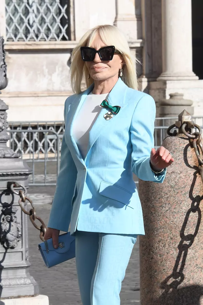 Italy, Milan: Donatella Versace