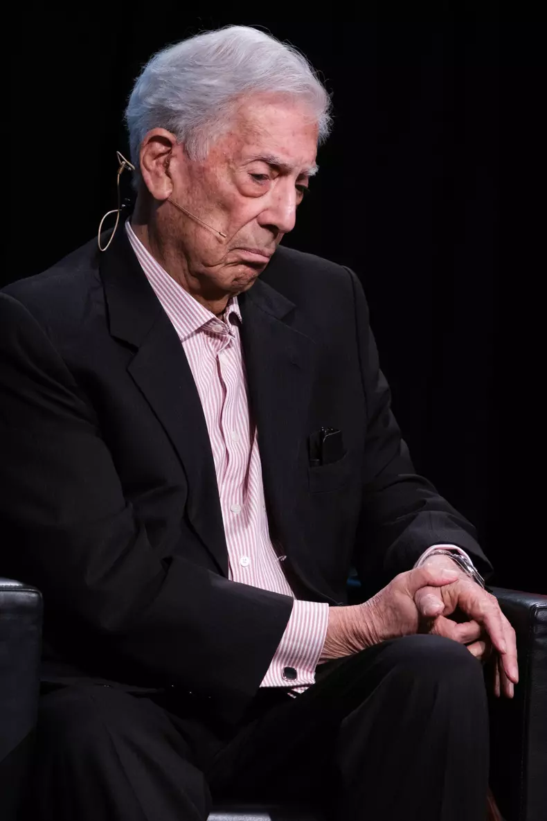 Author Mario Vargas Llosa in Madrid, Spain - 11 Apr 2023