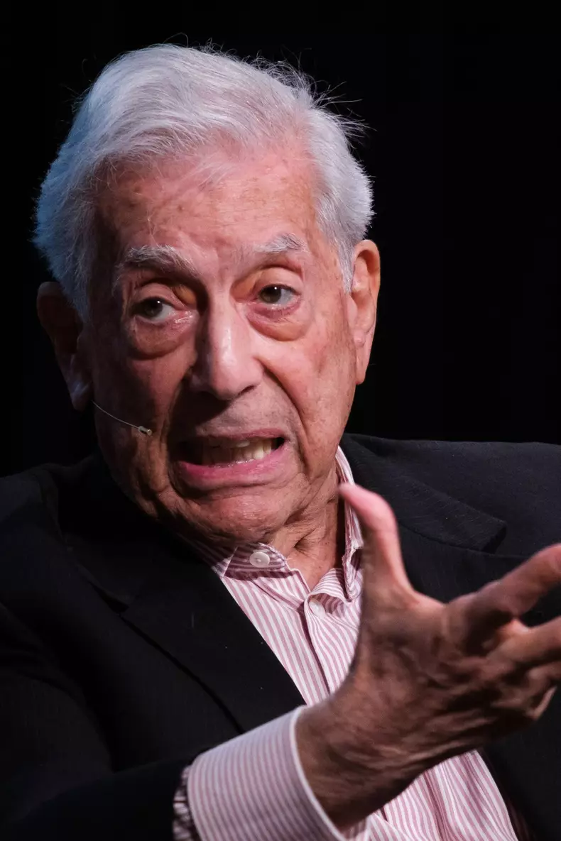 Author Mario Vargas Llosa in Madrid, Spain - 11 Apr 2023
