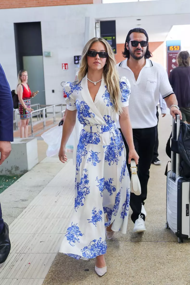Sydney Sweeney and Jonathan Davino arrive in style at Venice Film Festival