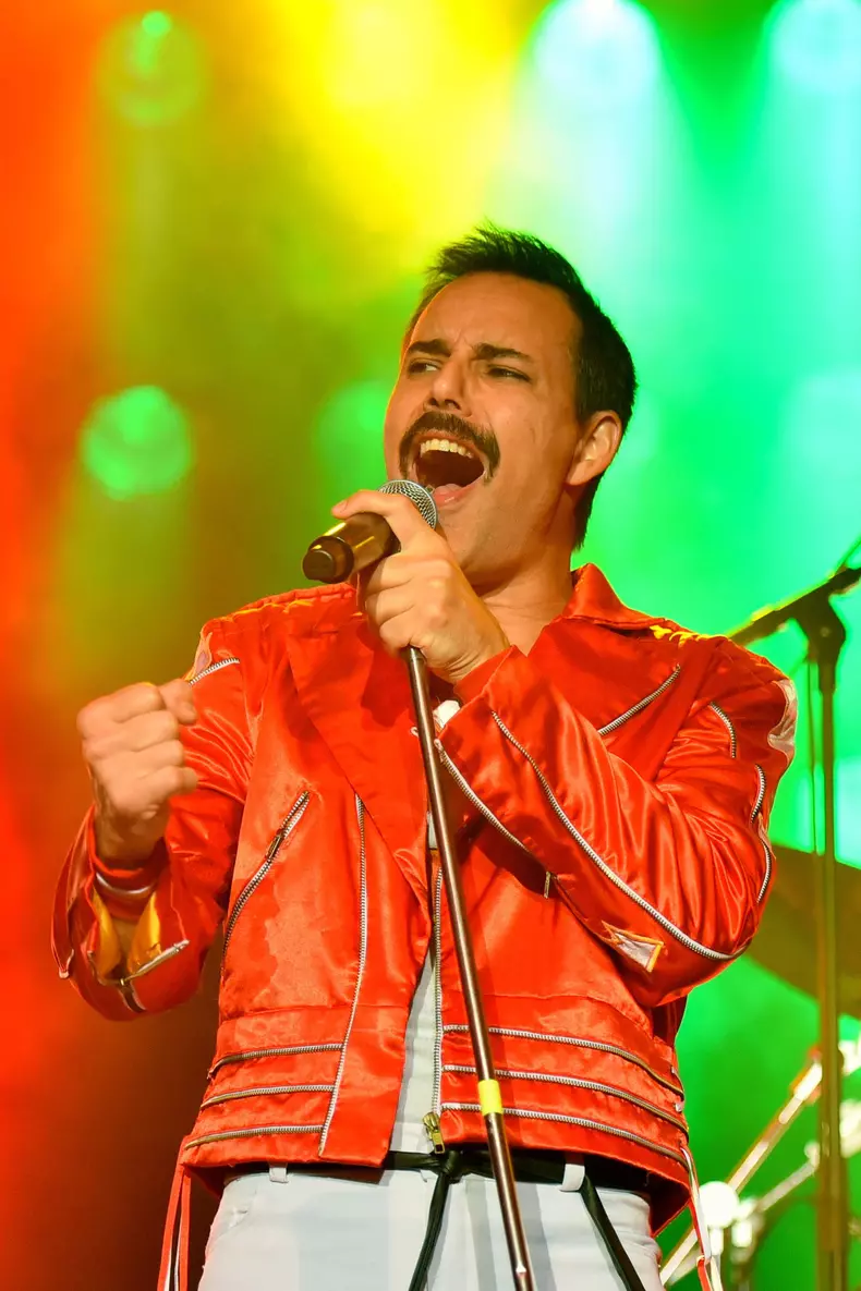 ''God save the Queen'' performs before 2000 people in Sitges, Spain - 11 Aug 2022