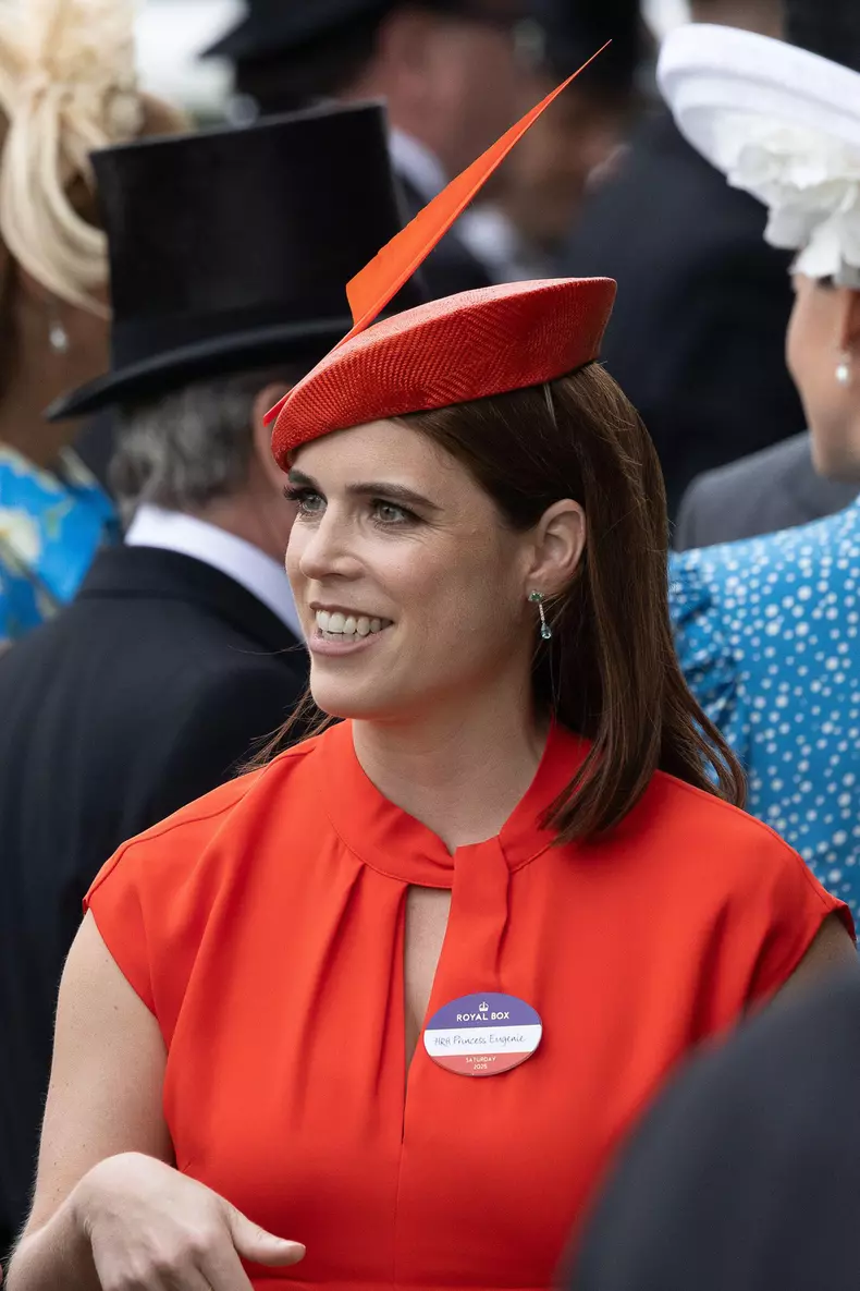Members of the British Royal Family including King Charles III, Queen Camilla, Princess Eugenie and James Brooksbank attending Day Five of  Royal Ascot 2025
