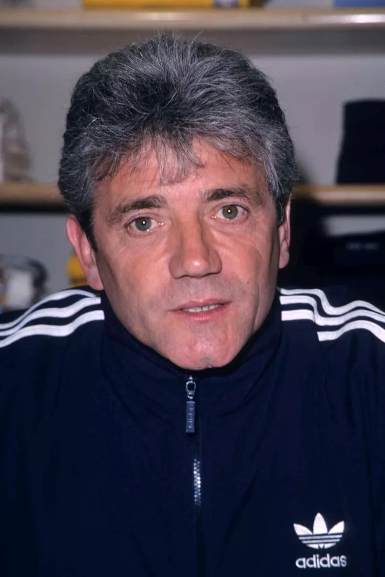 Kevin Keegan at Harrod's sports department