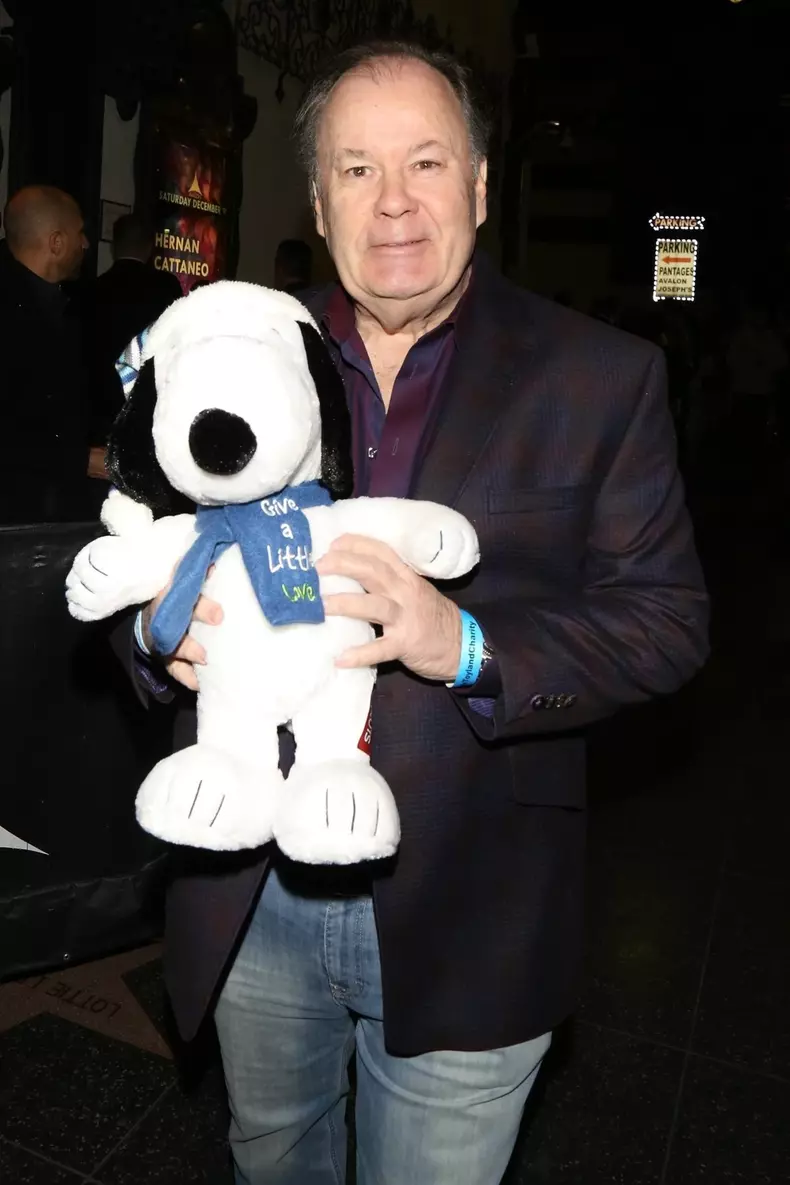 Dennis Haskins poses outside Avalon Nightclub in Hollywood