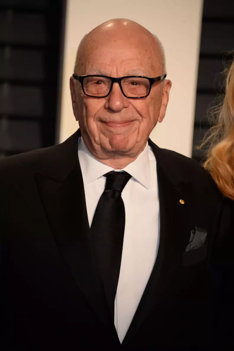 BREAKING NEWS - FILE PHOTO -Rupert Murdoch stepping down as chairman of Fox and News Corp.