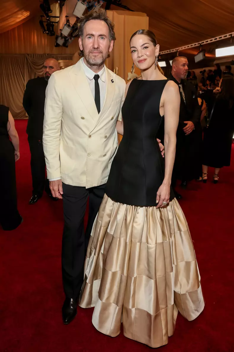 Peter White & Michelle Monaghan
