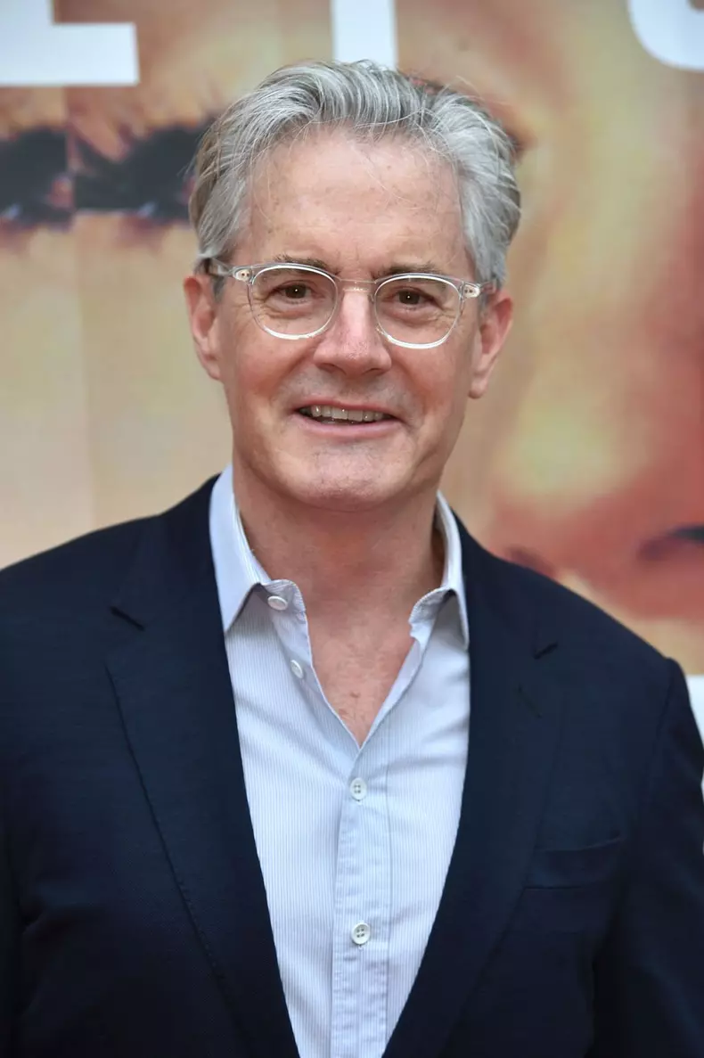 Kyle MacLachlan arrive au Champs Elysées Film Festival (CEFF) à Paris