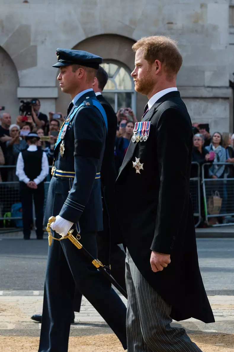 Procession for the Lying-in-State of Queen Elizabeth II in London
