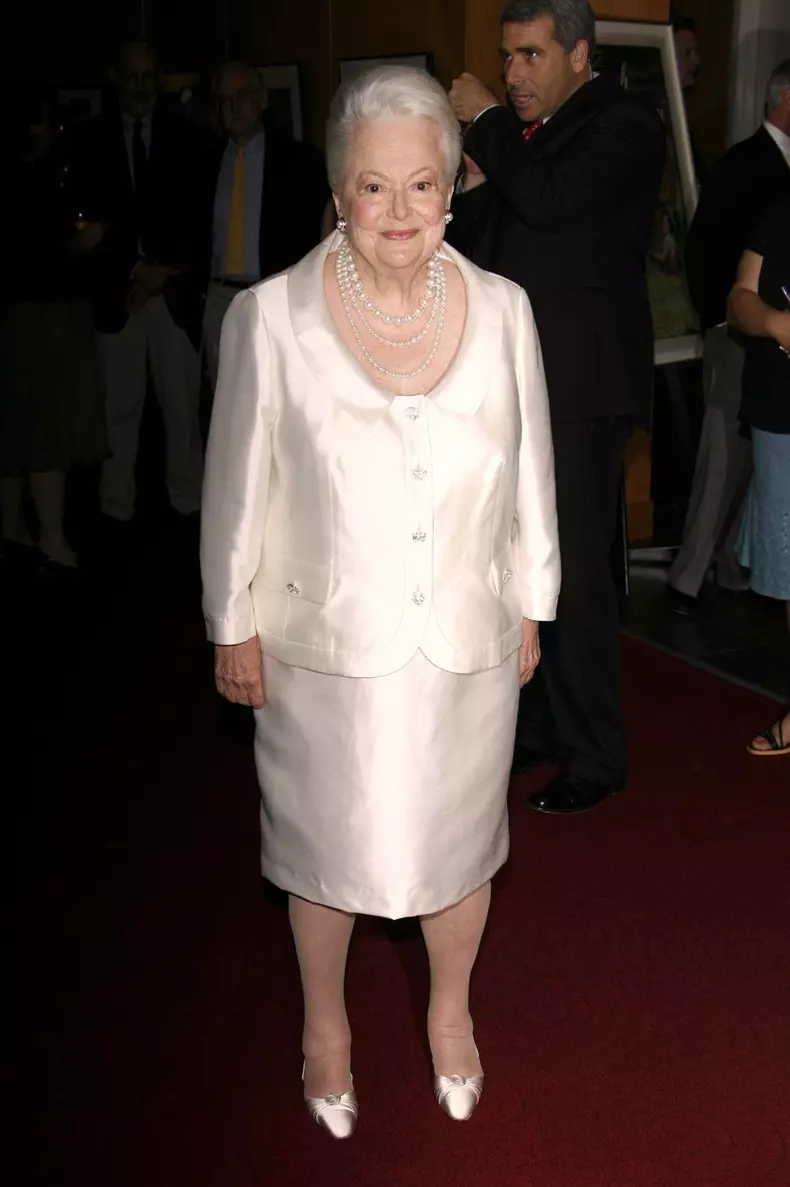 Olivia de Havilland, 2006