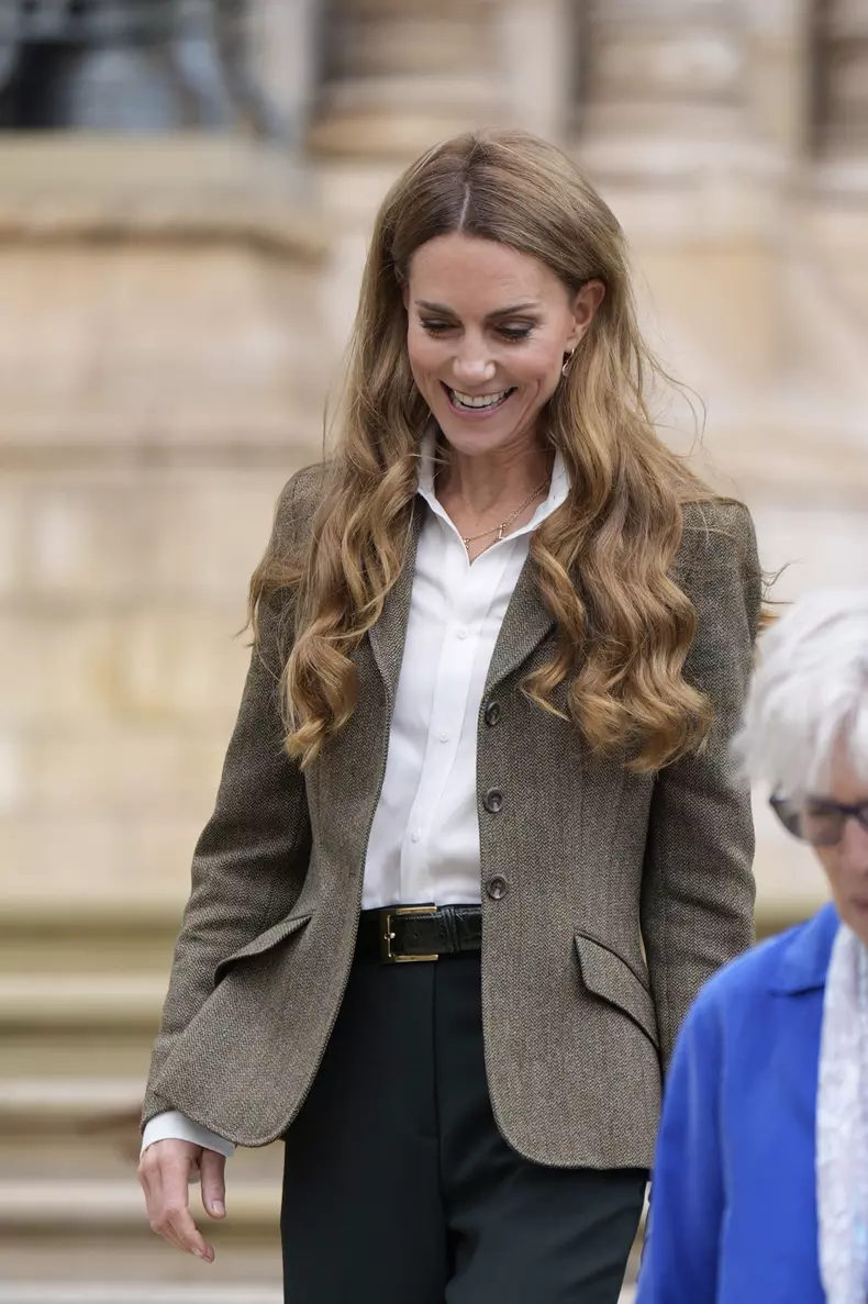 Royal visit to the Natural History Museum's gardens