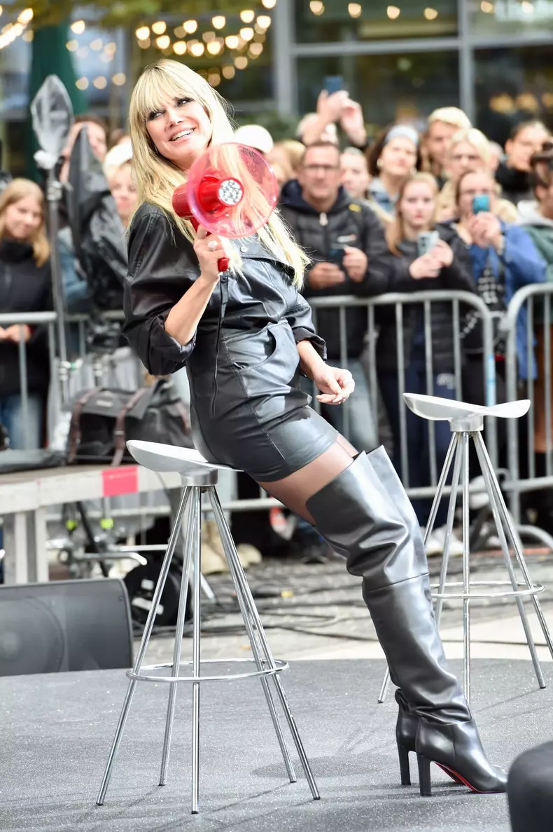 Heidi Klum dreht Germany's Next Topmodel (GNTM) in Berlin