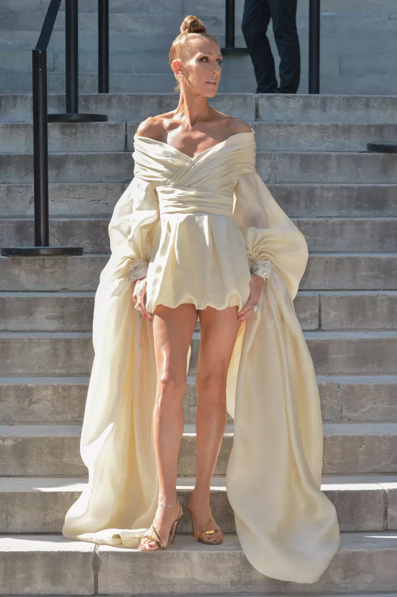 Celine Dion Săptămâna Modei Couture de la Paris