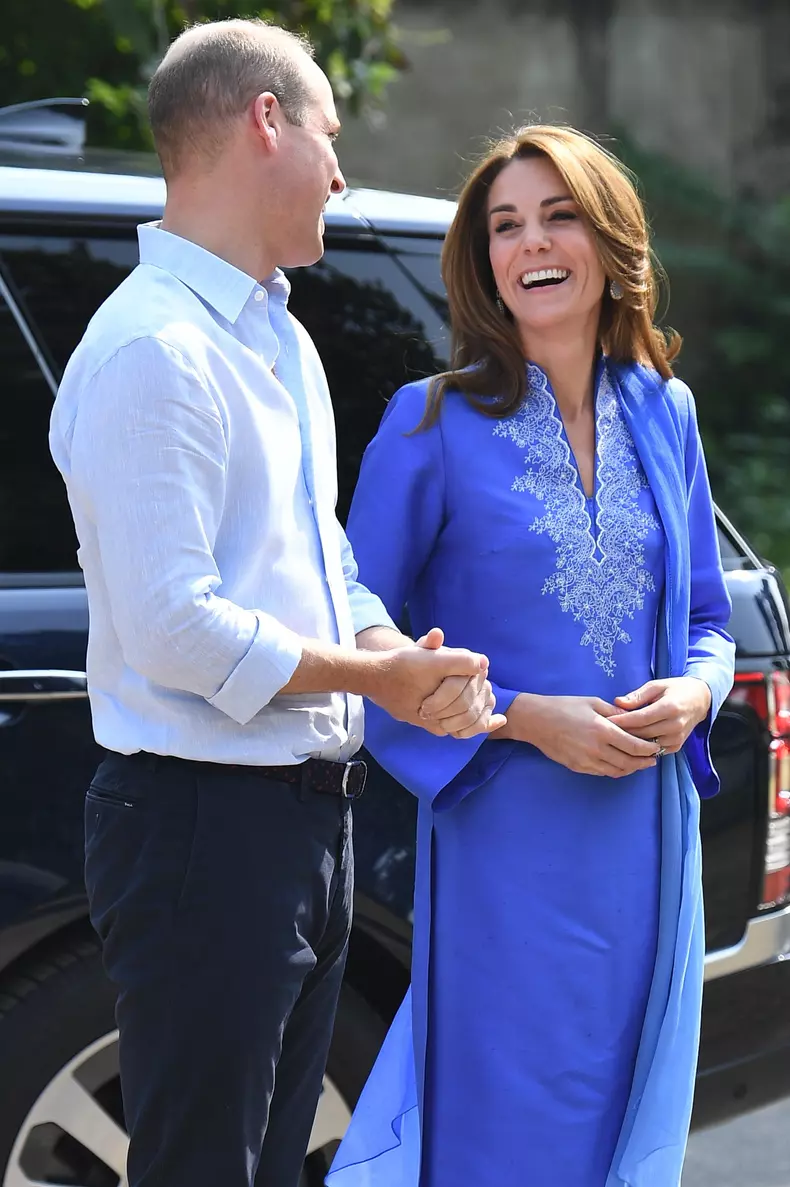 Kate Middleton, ipostază stânjenitoare