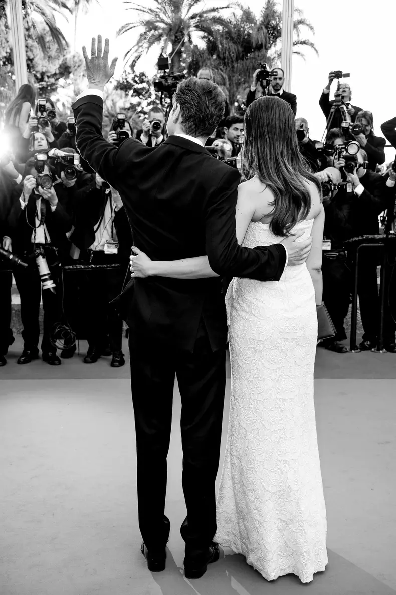 Colin Firth și Livia Giuggioli